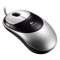 Logitech Optical Wheelmouse Pro (Black/Silver)