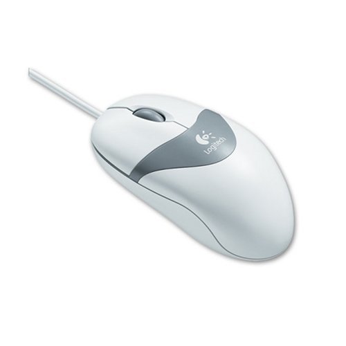 Logitech Pilot Optical Mouse Silver Grey