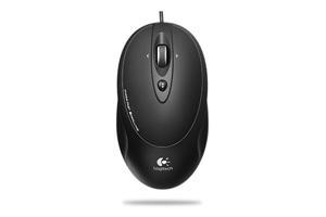 logitech RX1500 Hyper Scroll Corded Mouse - Black