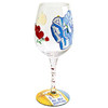 Lolita Do Not Disturb Wine Glass