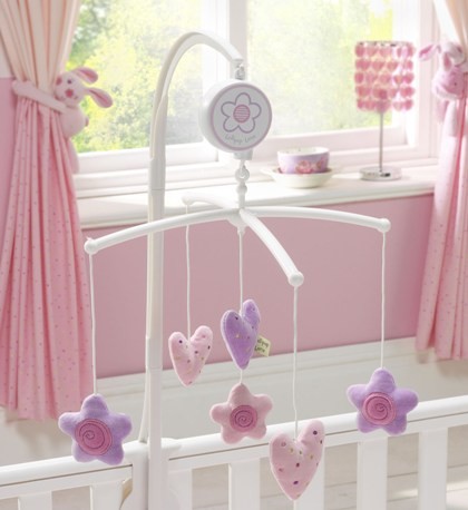 Lollipop Lane - Rosie Posy - Musical Cot Mobile