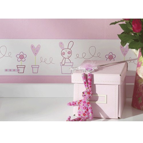 Lollipop Lane - Rosie Posy - Wallpaper Border