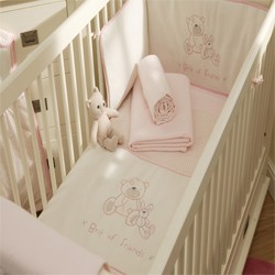 Best of Friends Pink 5 Piece Bedding Bale