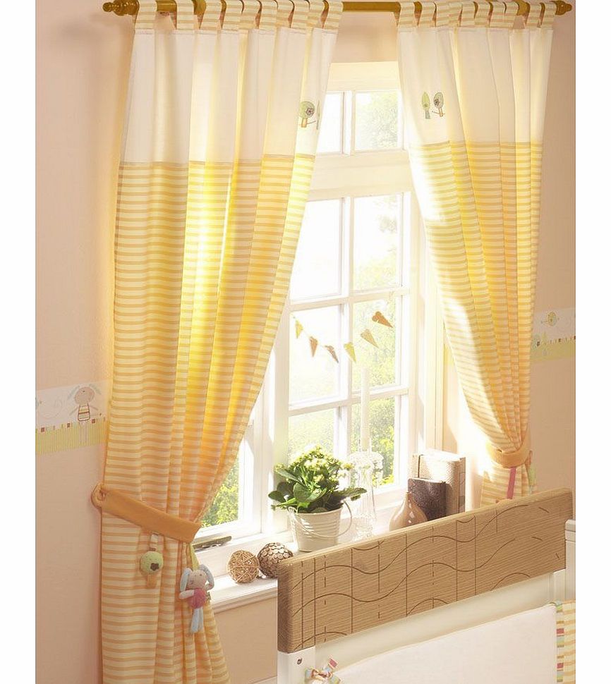 Pumpkin  Popsicle Curtains Large