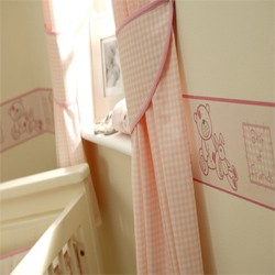 Lollipop Lane Wallpaper Border  Best of Friends Pink