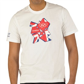 Mens Union Jack T-Shirt White