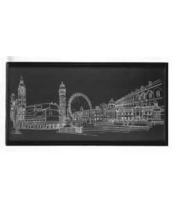 Cityscape Preframed Wall Art