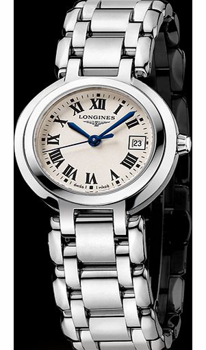 Longines PrimaLuna Ladies Steel Bracelet Watch