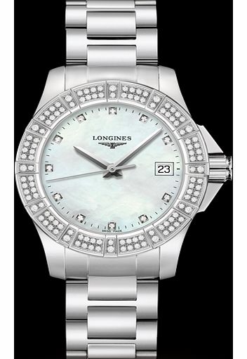 Sport Conquest Diamond Set Ladies Watch