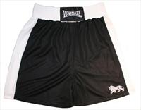 Lonsdale Club Short Black/White - EXTRA LARGE