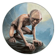 Gollum Button Badges