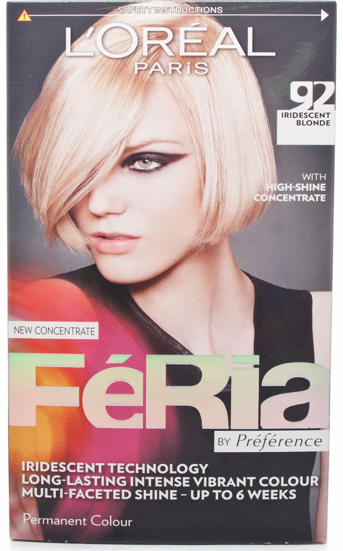 L'Oreal Feria Irridescent Blonde 9.23