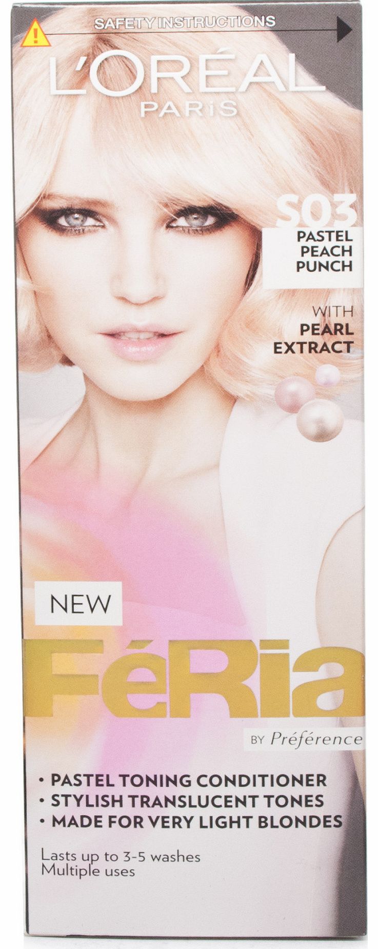 L'Oreal Feria Pastel Toning Conditioner S03