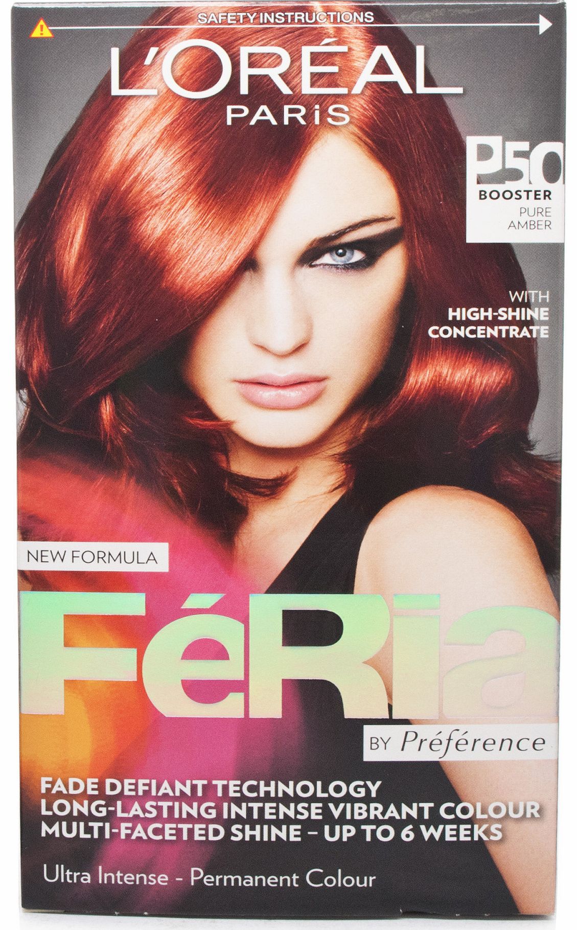 L'Oreal Feria Pure Amber 5.54