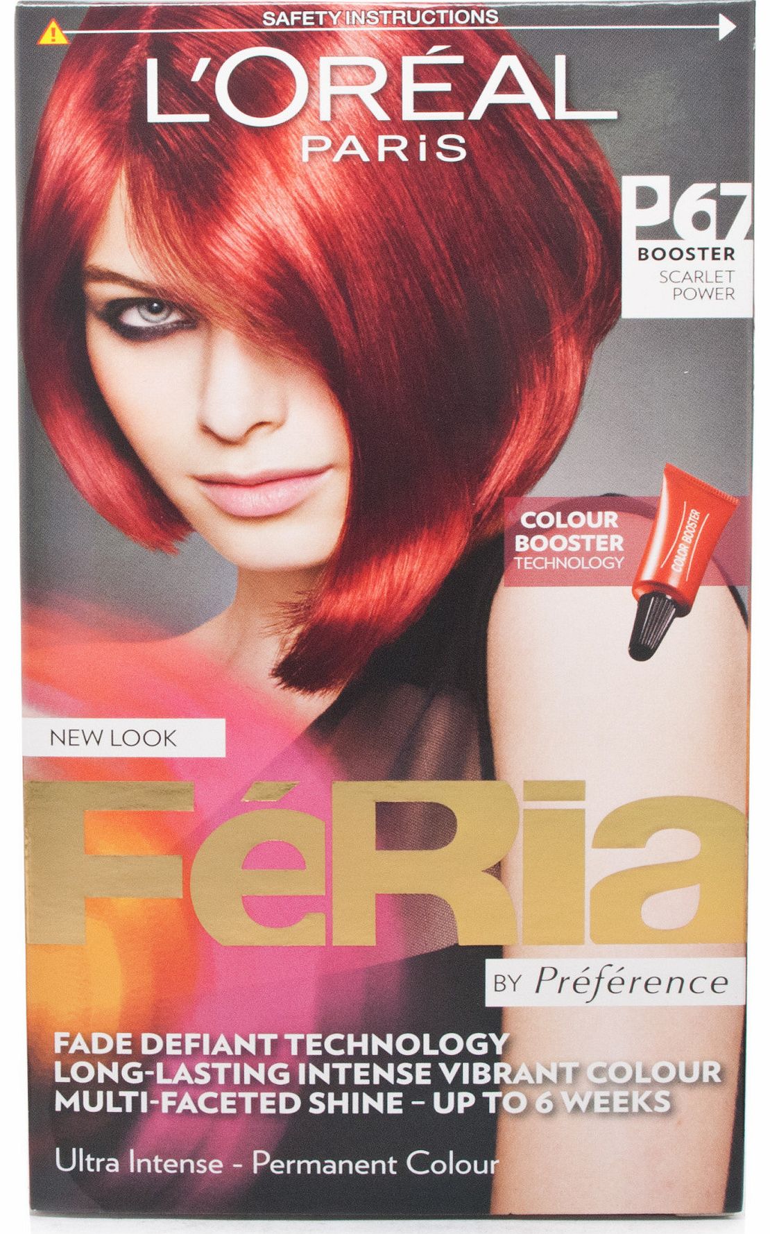 L'Oreal Feria Scarlet Power P67