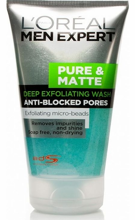 L'Oreal Men Expert Pure & Matte Exfoliating