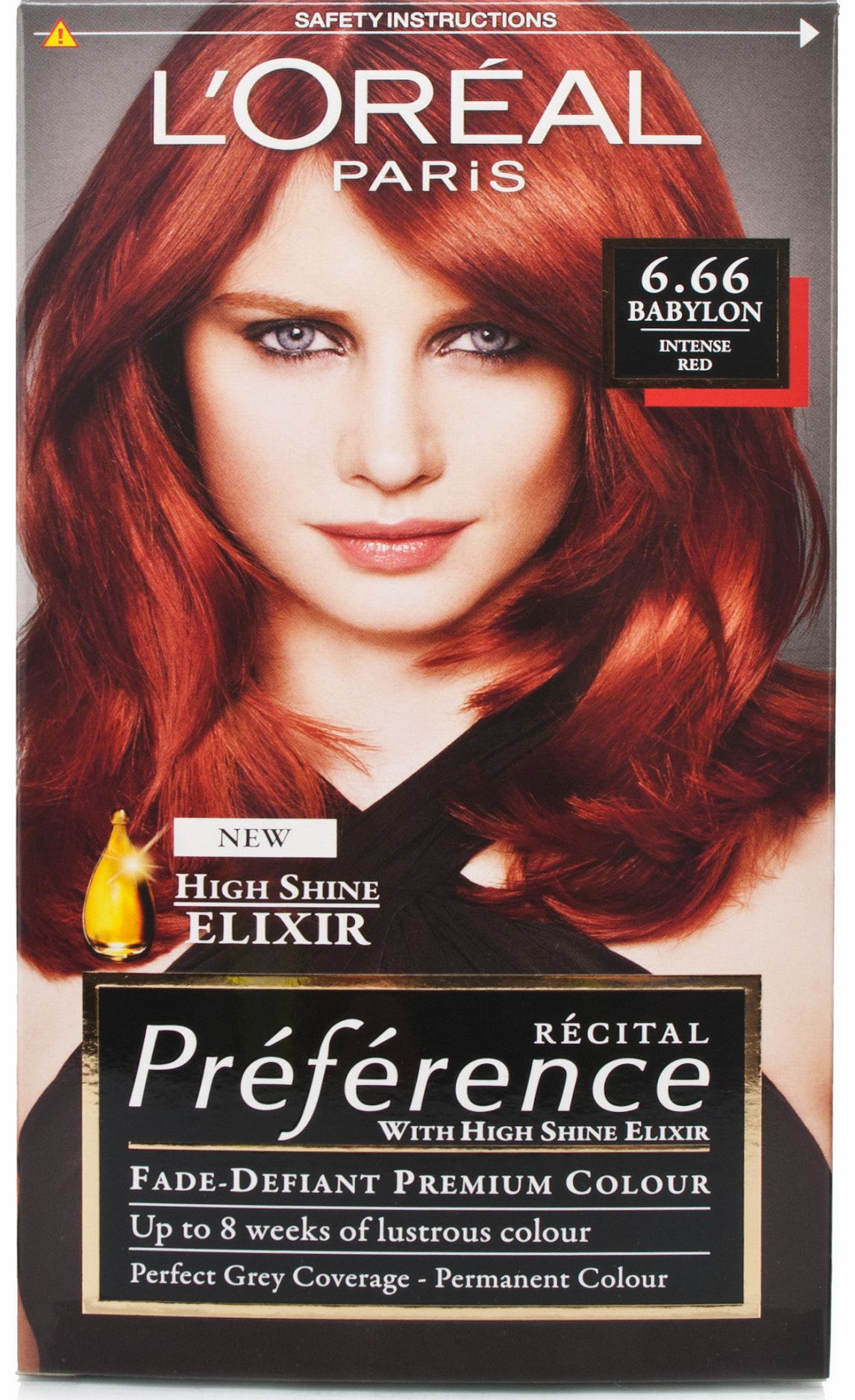 LOreal Recital Preference Babylon Intense Red 6.66