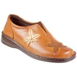 Loretta Female Hak801sc Leather Upper Leather/Textile Lining Casual in Tan Multi