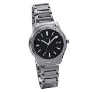 Lorus Mens Black Classic Watch