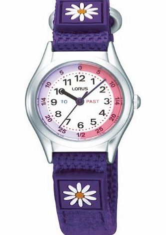 Lorus Time Teacher Watch Purple RG243HX9