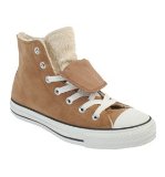 Converse All Star Hi Double Tongue Chsnt/beige Shr - 4 Uk