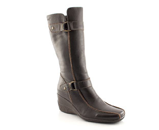 High Leg Buckle Boot