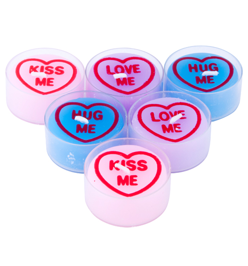 Hearts Tea Lights Set