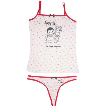 Love Is Nursing a Hangover Underwear Set