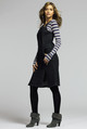 denim pinafore dress