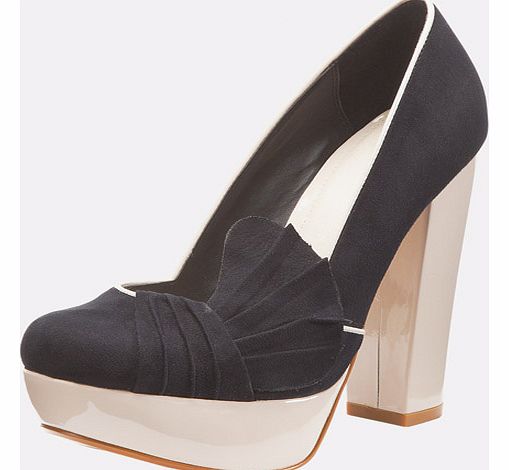 Pleat Front Platform Shoes