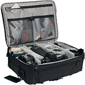 Omni Trekker - Padded Convertible SLR Beltpack / Shoulder Bag - Black