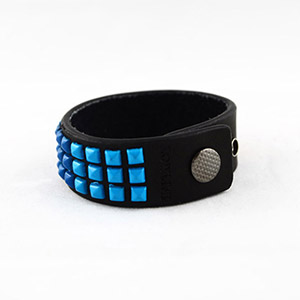 Floyd Wrist cuff - Crinkled Black