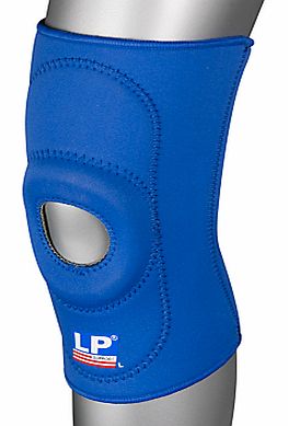 Neoprene Open Knee Support, Blue