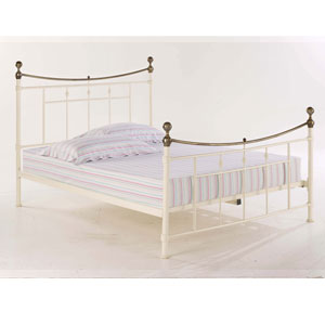 LPD , Regency, 5FT Kingsize Bedstead - Cream