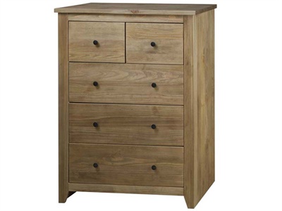 Havana 3+2 Drawer Chest Small Single (2