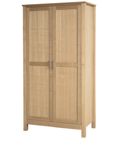 LPD Furniture Oakridge 2 Door Wardrobe