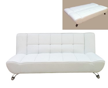 Vogue Faux Leather Sofa Bed