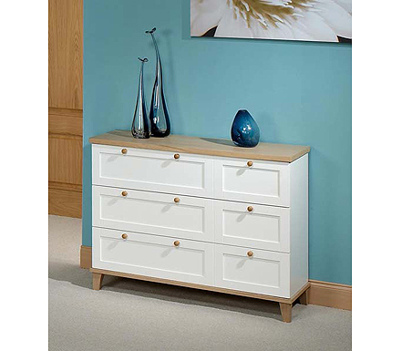 LPD Limited Boston 3 Drawer Chest