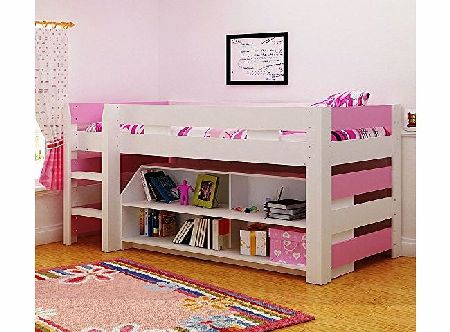 LPD Lollipop Girls Mid Sleeper 3 (Single)-Pink