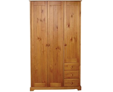 LPD Ltd 3 Door Wardrobe