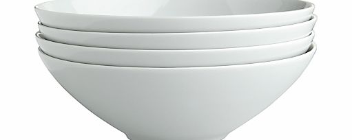 LSA International LSA Dine Cereal Bowl, Set of 4, Dia.18cm