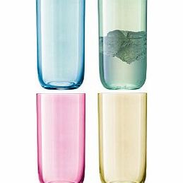 Polka Highballs Pastel Highballs (Set of 4)