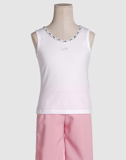 TOP WEAR Sleeveless t-shirts GIRLS on YOOX.COM