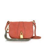 Luana Lilya - Paprika Leather Flap Shoulder Bag