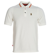 Hoya White Pique Polo Shirt