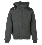 Luke 1977 Noddy Grey Full Zip Hooded Jacket