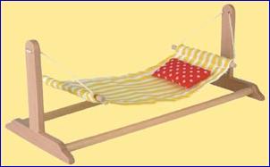 Lundby Dolls House Hammock 1 18 Scale