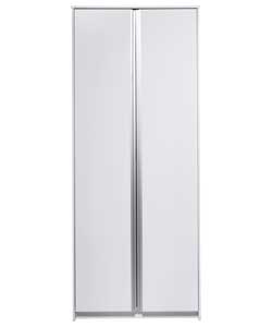 Luxor 2 Door Wardrobe - White