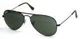 Ray-Ban 3025 Sunglasses W3235 SMALL BLACK/G15 55/14 Small