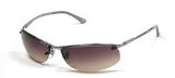 Ray Ban Sunglasses Top Bar Oval Gunmetal(oz)